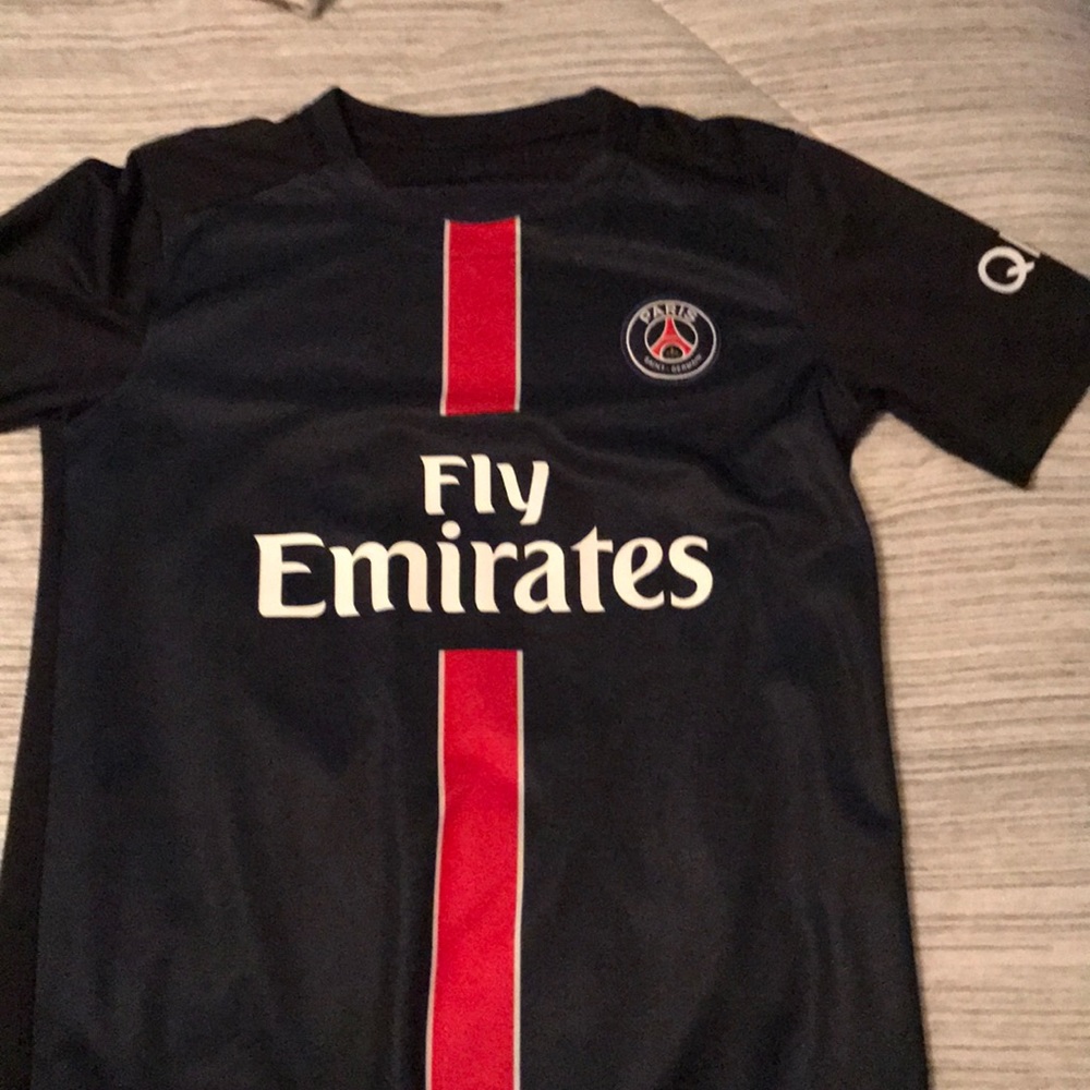 Soccer jersey. Paris. Ibrahimivich